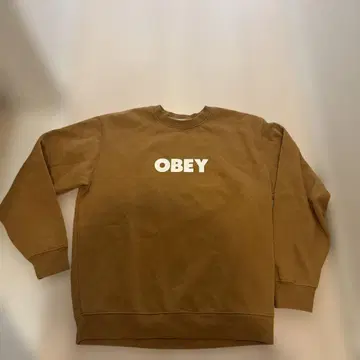 OBEY 브라운 트레이닝복 M