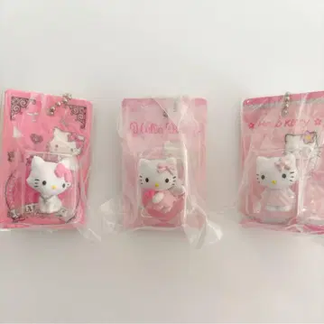 헬로키티 패키지 미니어처 컬렉션 3종