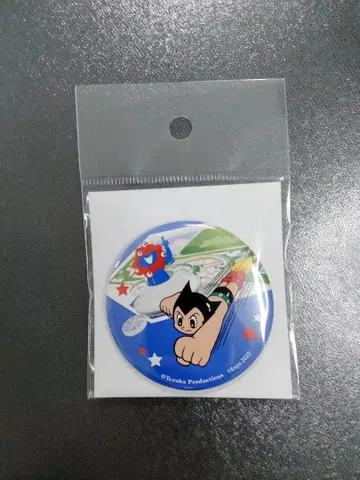 [ 회장 한정 판매 ] 오사카 간사이 만박 먁먁 철완 아톰 캔뱃지