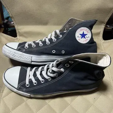 CONVERSE ALL STAR 블랙 하이컷 스니커즈 28cm