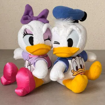 Disney Resort 마그넷 부착 도날드&데이지 봉제 인형