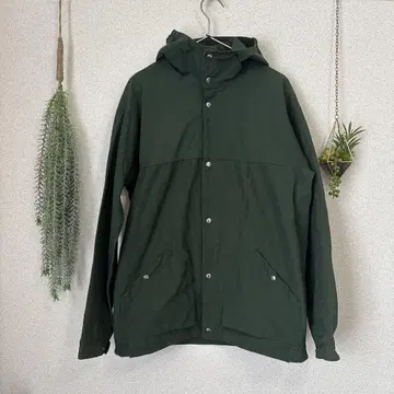 야에카 YAECA 다크 그린 마운틴 후드티 M 사이즈