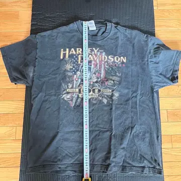 Harley-Davidson 바이크 그래픽 T셔츠 XL
