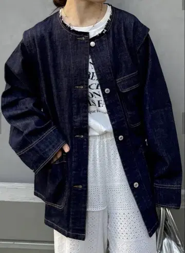CIAOPANIC TYPY 멀티웨이 데님 워크 자켓