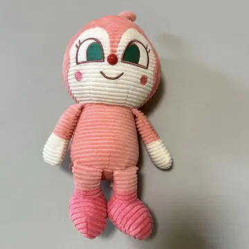 짤랑이 호빵맨 뮤지엄 유료 지역 한정판 코듀로이 봉제 인형