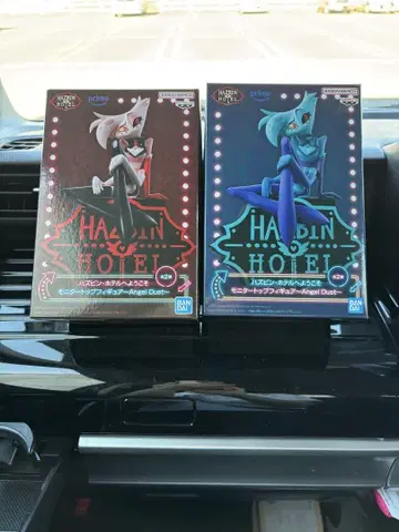 Hazbin Hotel Angel Dust 피규어 세트 컴플리트