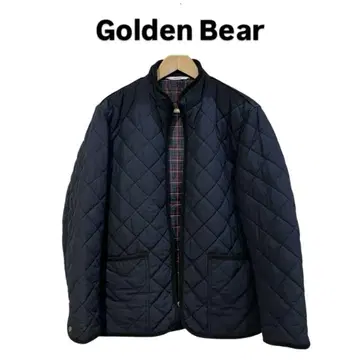 [ M3 ] Golden Bear 네이비 퀼팅 자켓