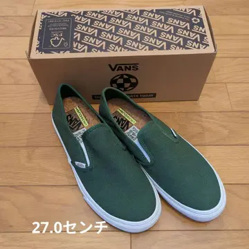 VANS VR3 CUSH 그린 스니커즈 27.0cm