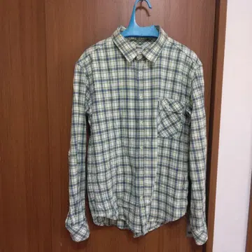 론 헤르만 RHC 체크 무늬 긴팔 플란넬 셔츠 L