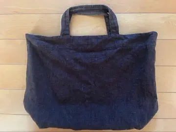 fog linen work 린넨 다크 브라운 토트백