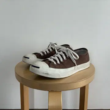 CONVERSE Jack Purcell 브라운 스니커즈 25cm