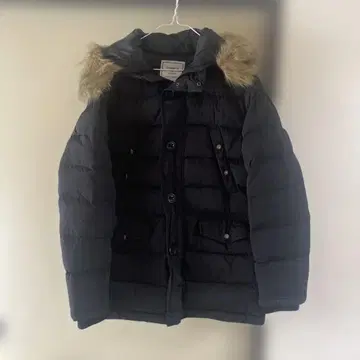 말하치 라이트온 콜라보 남성용 다운 자켓 L 사이즈 블랙