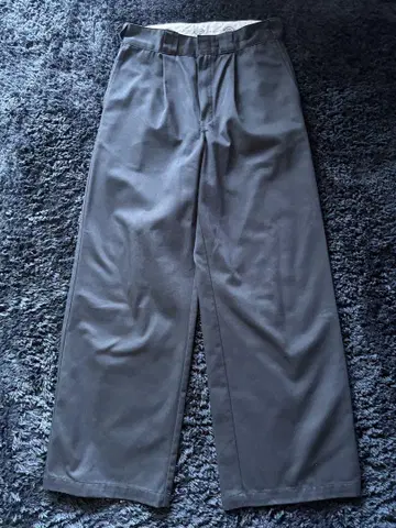 ok.soon x dickies 와이드 치노 팬츠 초기 로고