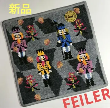 새상품 [ FEILER ] 페이러 호두까기 인형 너트 크래커 타월 손수건