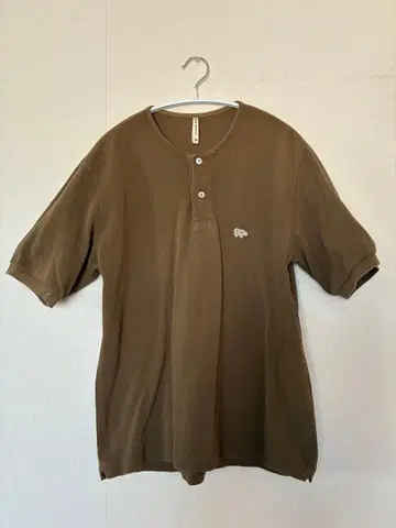 scye basics 브라운 피케 셔츠 38 사이즈