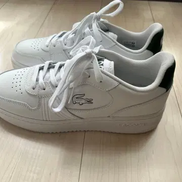 LACOSTE LA MONTRE 화이트/그린 스니커즈