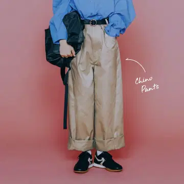 니코앤드 타케시타 레나 콜라보 치노 팬츠