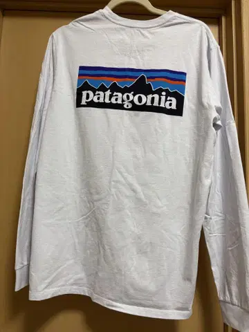 patagonia 긴팔 티셔츠 화이트