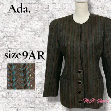 Ada Boutique 알파카 혼 트위드 자켓 일본제 M