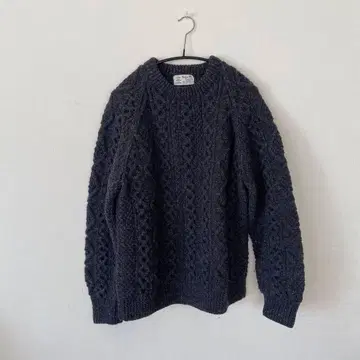 Athena designs 아테나 디자인 다크 그레이 아란 니트