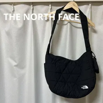 THE NORTH FACE 퀼팅 숄더백 블랙