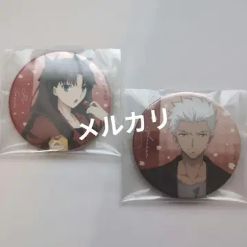토오사카 린 아처 Fate stay night 로손 캔뱃지