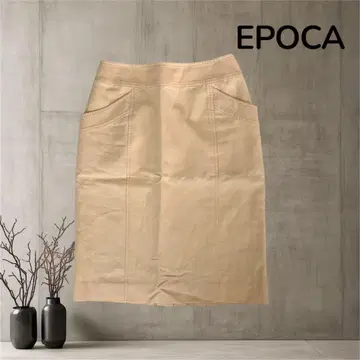 EPOCA 에포카 타이트 스커트 무릎 기장 심플