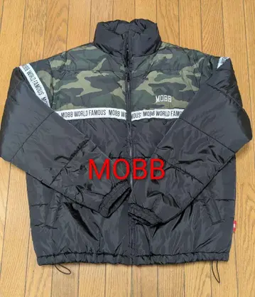 희귀 레어 MOBB 카모플라쥬 다운 자켓 XL