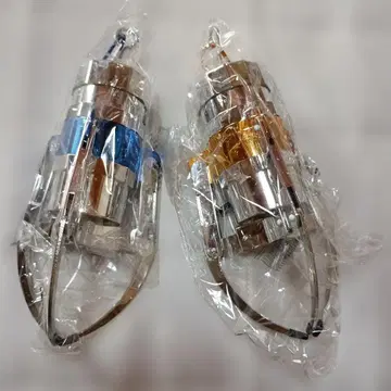 MEGA NEW 크레인 암 키링 3 오렌지(금) 블루 2점 세트