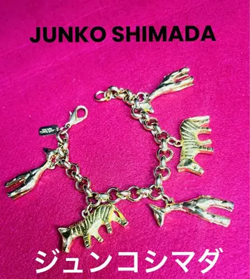 레어 JUNKO SHIMADA 참 초와이드 팔찌 준코 시마다