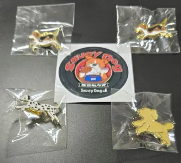 Saucy Dog 개 핀 배지 4개 세트