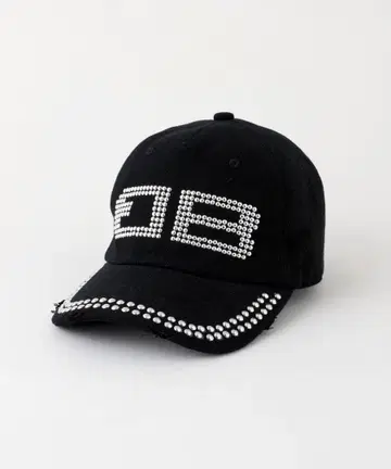 BEEDEN BD STUDS DAMAGE CAP 블랙 25SS 신상