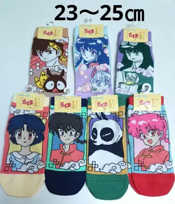 란마 1/2 캐릭터 삭스 7족 세트