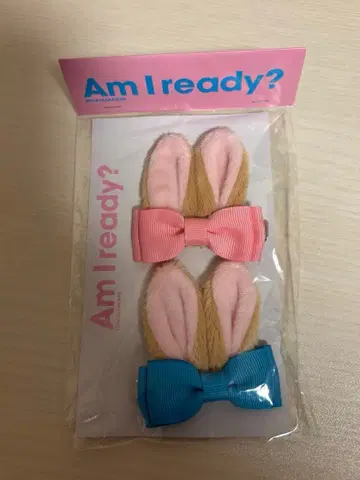 Am I ready? 토끼 귀 헤어 클립