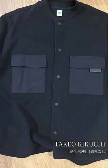 [ 미사용 ] TAKEO KIKUCHI 블랙 밀리터리 자켓