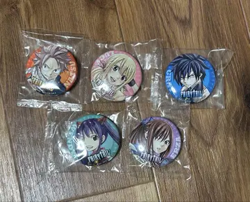 페어리 테일 배지 5개 세트