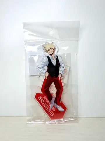 새상품 히로아카 바쿠고 카츠키 아크릴 스탠드 히어로 x 빌런 페스티벌