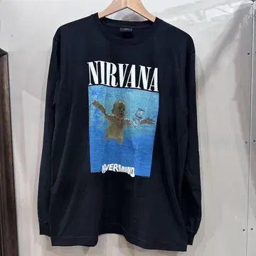 (228) [ XL ] NIRVANA NEVERMIND 롱 슬리브 T셔츠