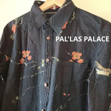 PAL'LAS PALACE 팔라스 인디고 셔츠 네이비 나염