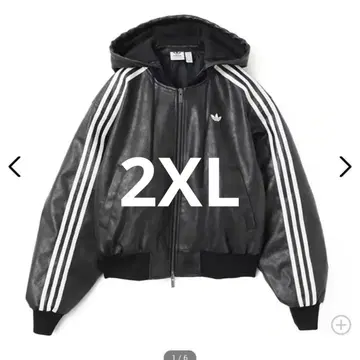 adidas ADILENIUM 가죽 자켓 2XL