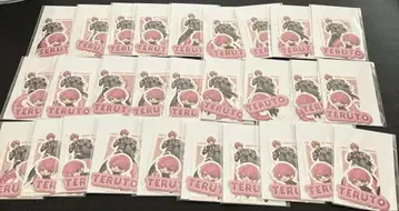 STPR expo 복권 테루토군 스티커 28개
