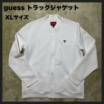 [ USED ] GUESS 트랙 자켓 XL 사이즈 컬러: 화이트