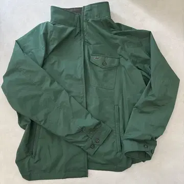 Crocodile 그린 나일론 자켓 3L
