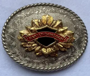 Harley-Davidson 버클 메탈제 타원형