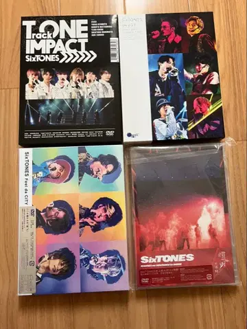 SixTONES 라이브 DVD 묶음 판매