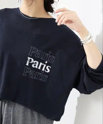 미사용 새상품 2025 SS 슬로브 이에나 PARIS 시어 티셔츠
