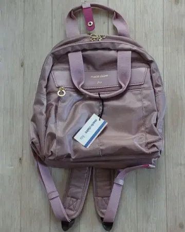 완판템 marie claire/bis 백팩 더스티 핑크