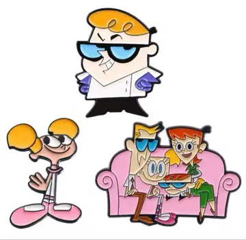 덱스터의 실험실 (Dexter's Laboratory) 핀즈 핀 배지