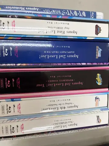 러브 라이브 aqours 1st~5th Blu-ray