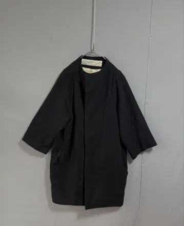 명작 nitca 니토카 캐시미어 혼방 코쿤 코트 네이비 클리닝 완료
